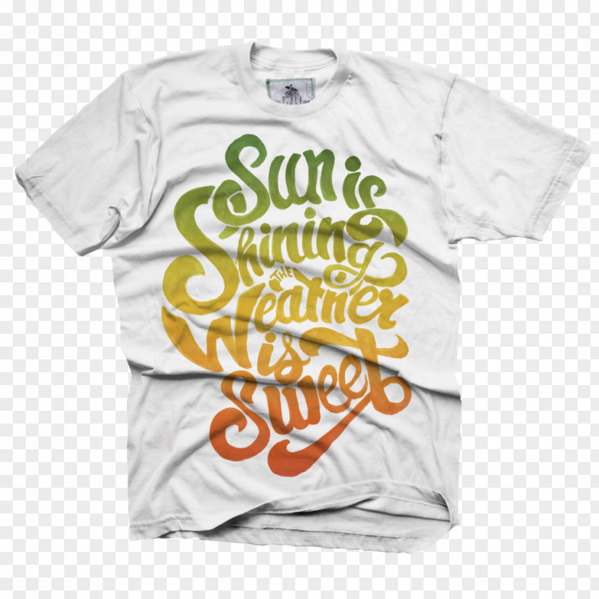 Sun Shining T-shirt Logo Sleeve Drawing PNG