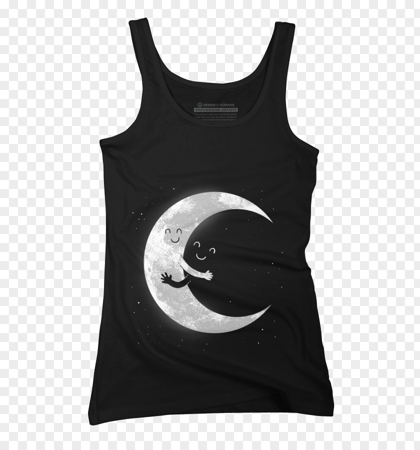 T-shirt Moon Light Earth Hug PNG
