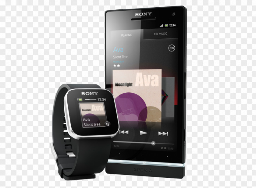 Android Sony SmartWatch Mobile Phones Smartphone PNG