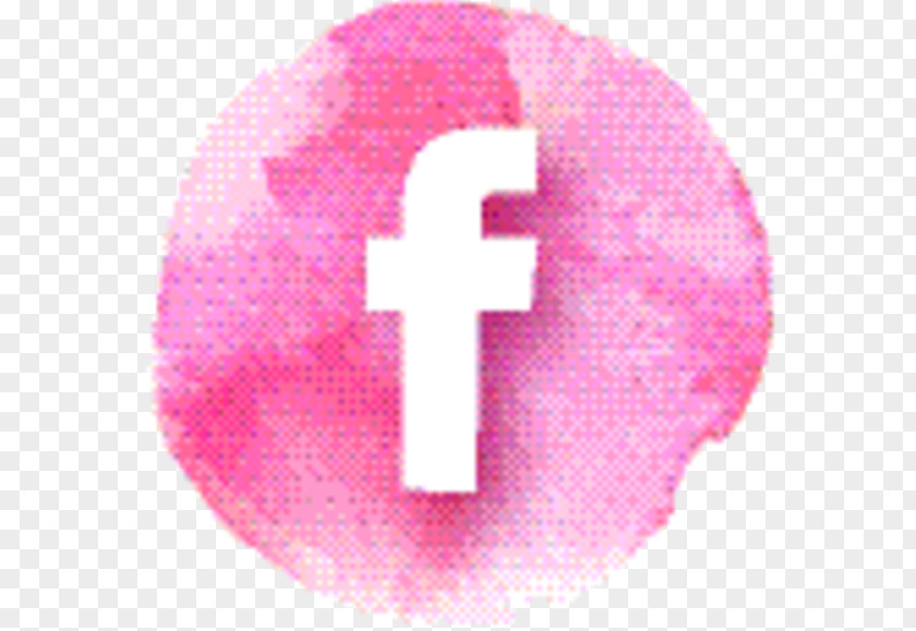 Logo Cross Pink Circle PNG