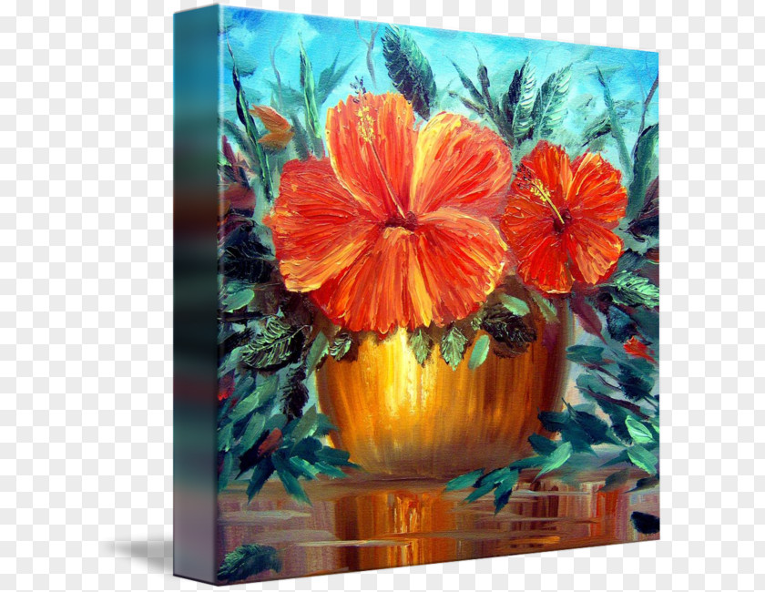 Painting Still Life Art Gallery Wrap Acrylic Paint PNG