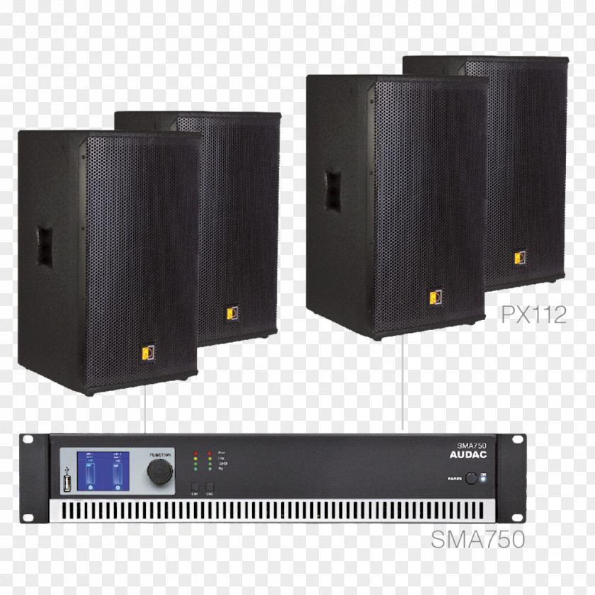 Stockholm Amplifier AUDAC EPA Loudspeaker Public Address Systems Amplificador PNG