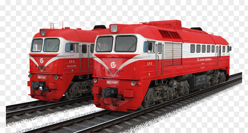 Train Electric Locomotive Rail Transport Passenger Car PNG