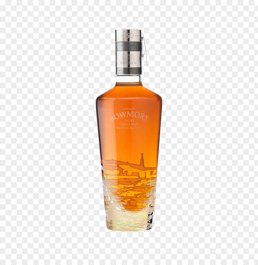 50 Years Old Liqueur Bowmore Whiskey Scotch Whisky Single Malt PNG