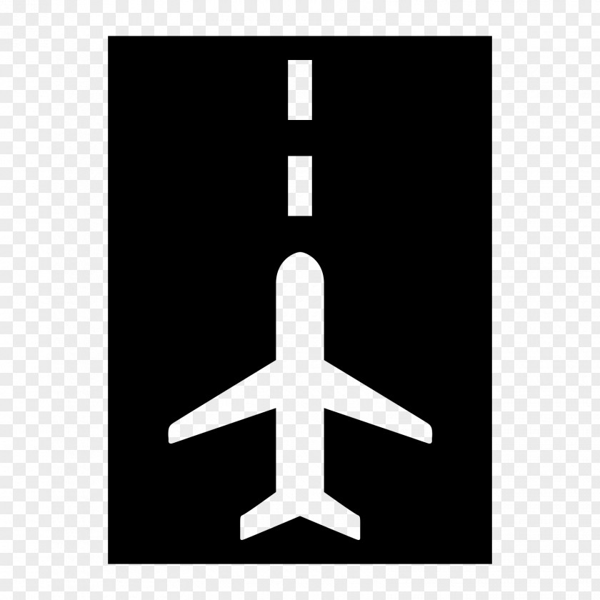 Airplane Runway Font PNG