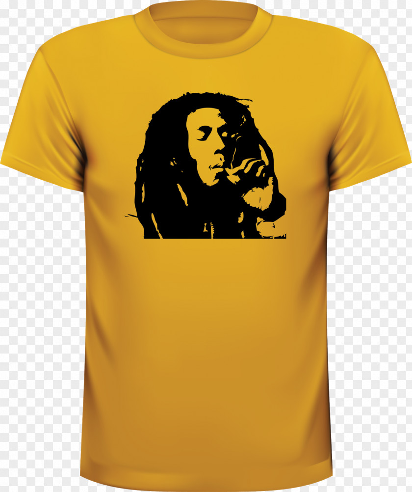 Bob Marley T-shirt Indiana Pacers NBA Clothing Sleeve PNG