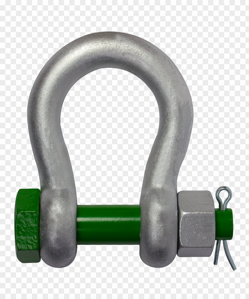 Chain Shackle Wire Rope Bolt Steel Working Load Limit PNG