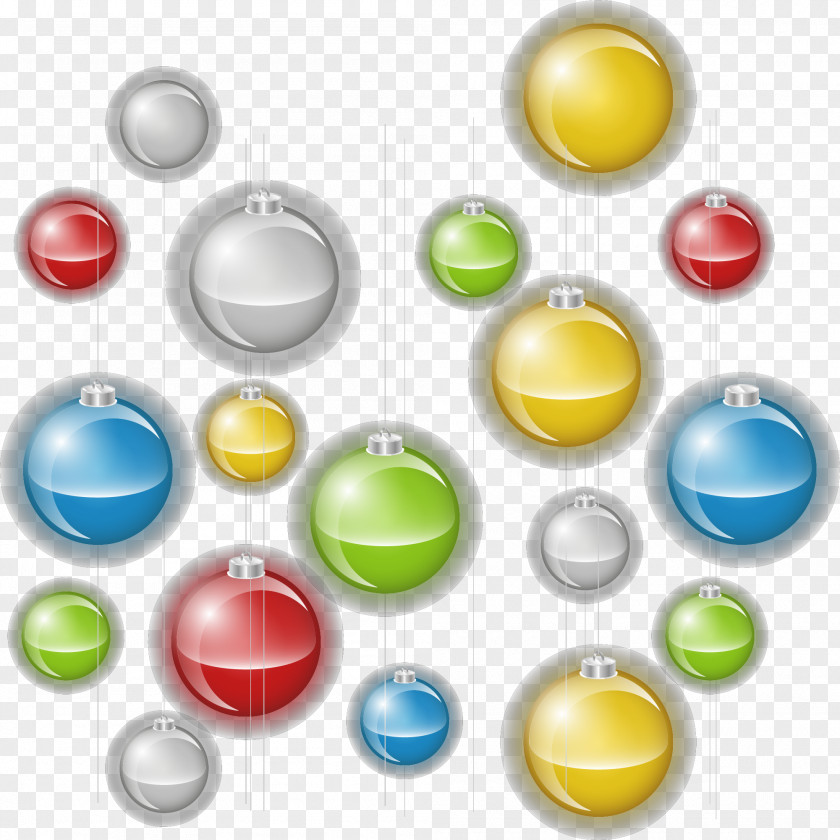 Colorful Ball Cartoon Icon PNG