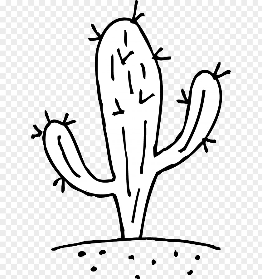 Free Goat Clipart Black And White Saguaro Drawing Clip Art PNG