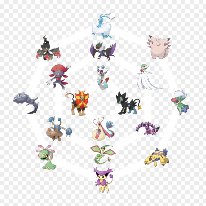 Generation Z Pokémon FireRed And LeafGreen Weavile Body Jewellery PNG