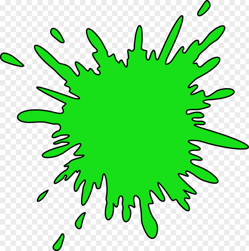 Green Vector Splash Clip Art PNG
