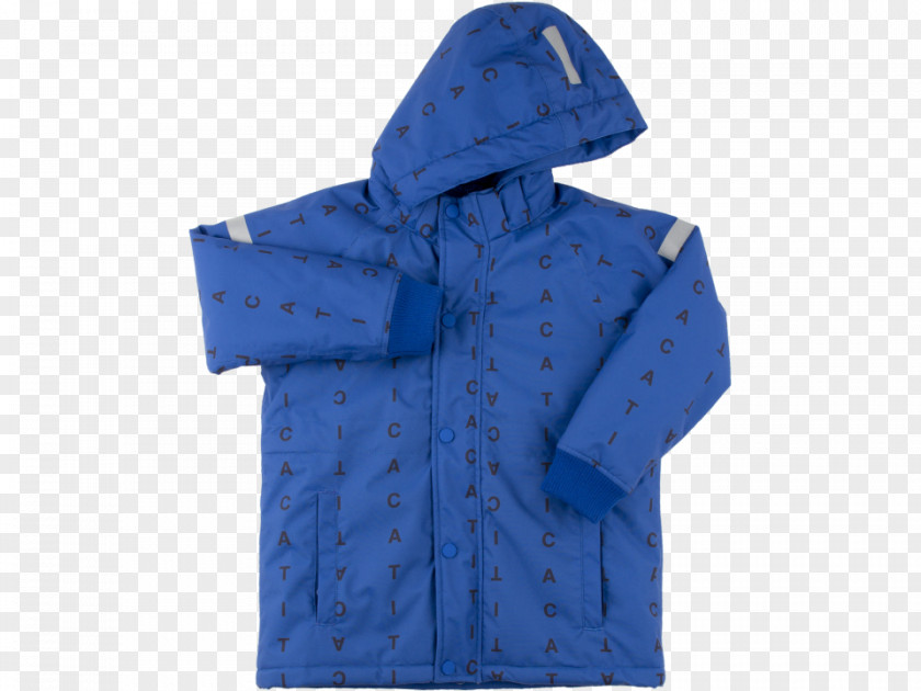 Jacket Hoodie Blue Children's Clothing PNG