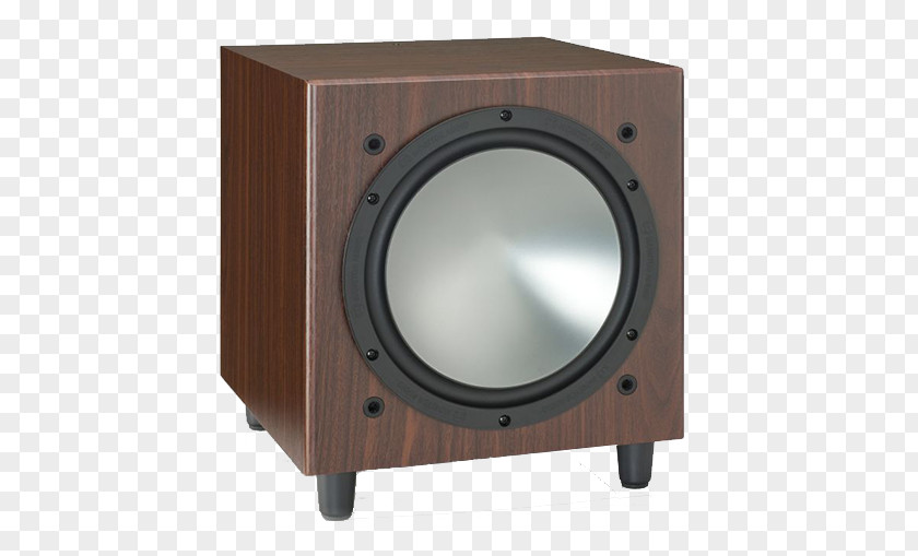 Monitor Audio Ash Forest Hi-Fi Bronze W10 Subwoofer Loudspeaker PNG