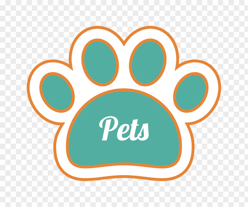 Pet Footprints LOGO Dog Tag Cat PNG