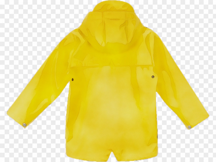 Rain Suit Jacket Clothing Yellow Outerwear Raincoat Sleeve PNG
