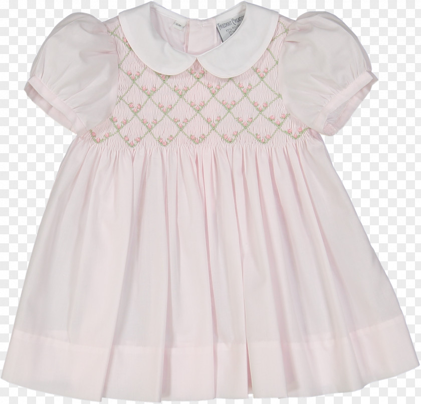 Smocked Baby Clothes Blouse Toddler Girls Feltman Brothers Diamond Embroidered Dress Clothing Collar PNG
