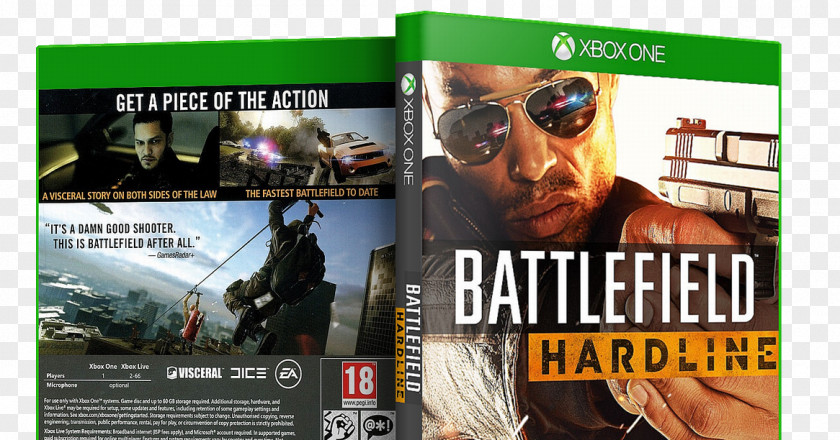 Battlefield Hardline 3 Xbox 360 1 4 PNG