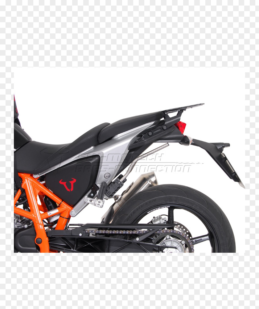 Motorcycle KTM 690 Duke Saddlebag Pannier PNG