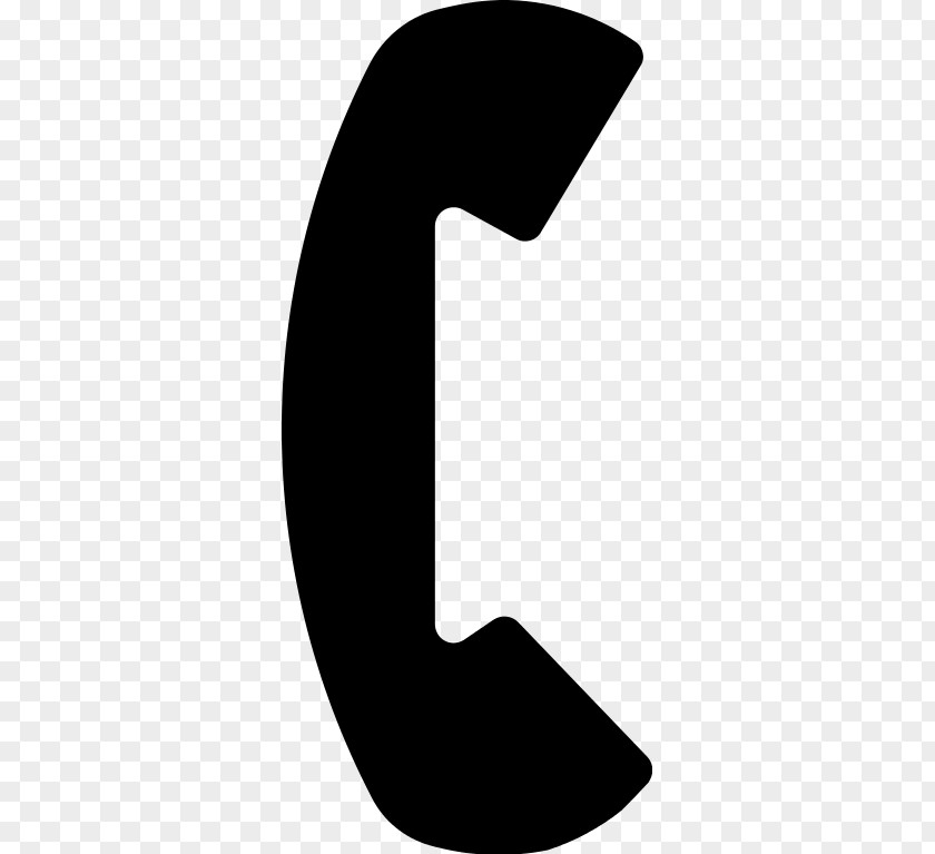 Phone Icon Black And White Telephone Multi-band Device PNG