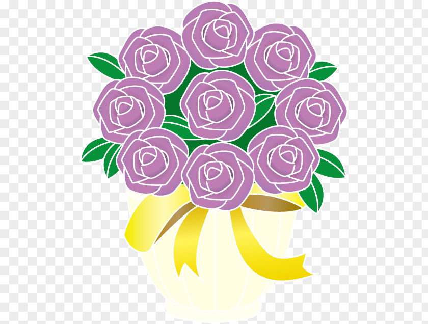 Rose Floral Design Cut Flowers Nosegay PNG