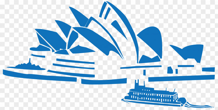 Silhouette Australia Sydney Opera House Landmark Building PNG