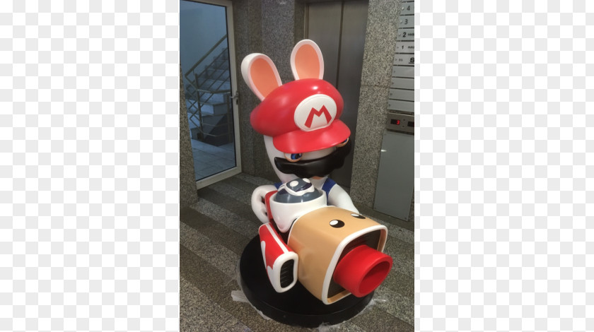 Raving Rabbids Mario + Kingdom Battle Ubisoft Yoshi Nintendo PNG