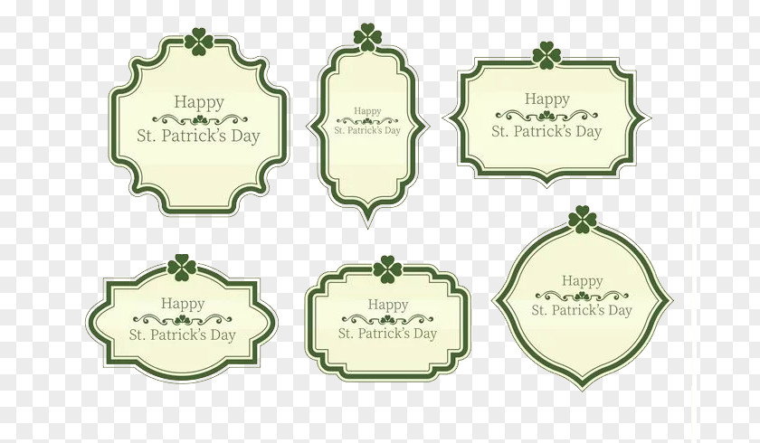 West St. Patrick's Day Title Text Saint Patricks PNG