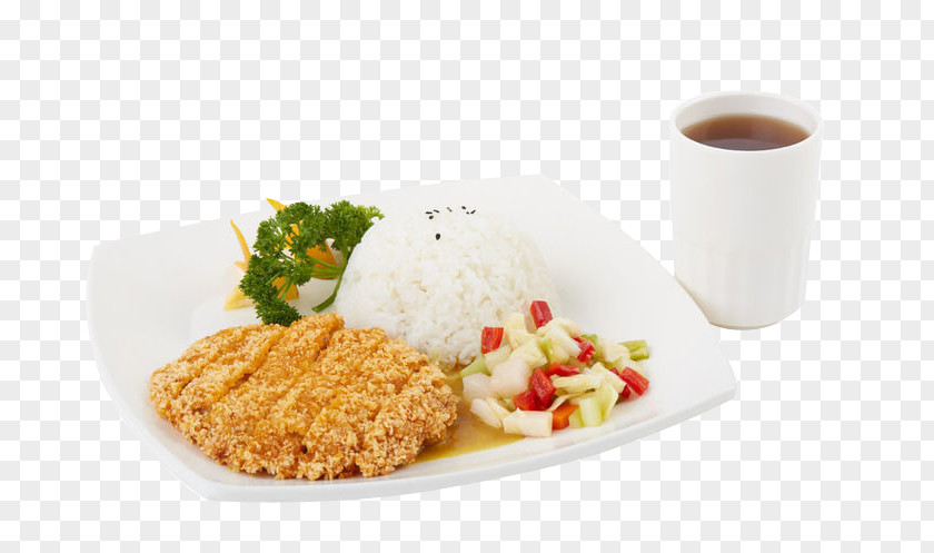 Beverage Crispy Rice Breakfast Fried Chicken Food PNG