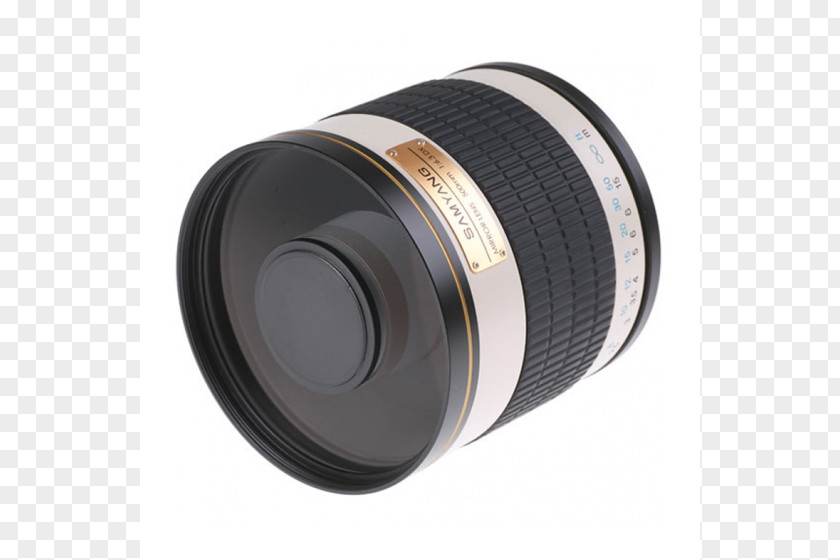 Camera Lens Samyang 500mm F/8 Canon EF Mount Optics T-mount PNG