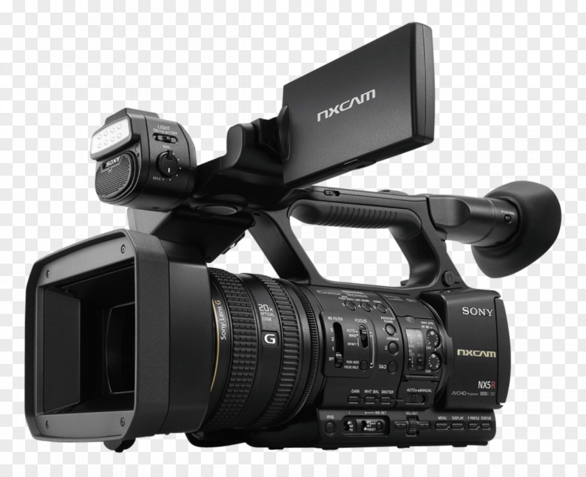 Camera Sony NXCAM HXR-NX5R Video Cameras HXR-NX100 AVCHD PNG