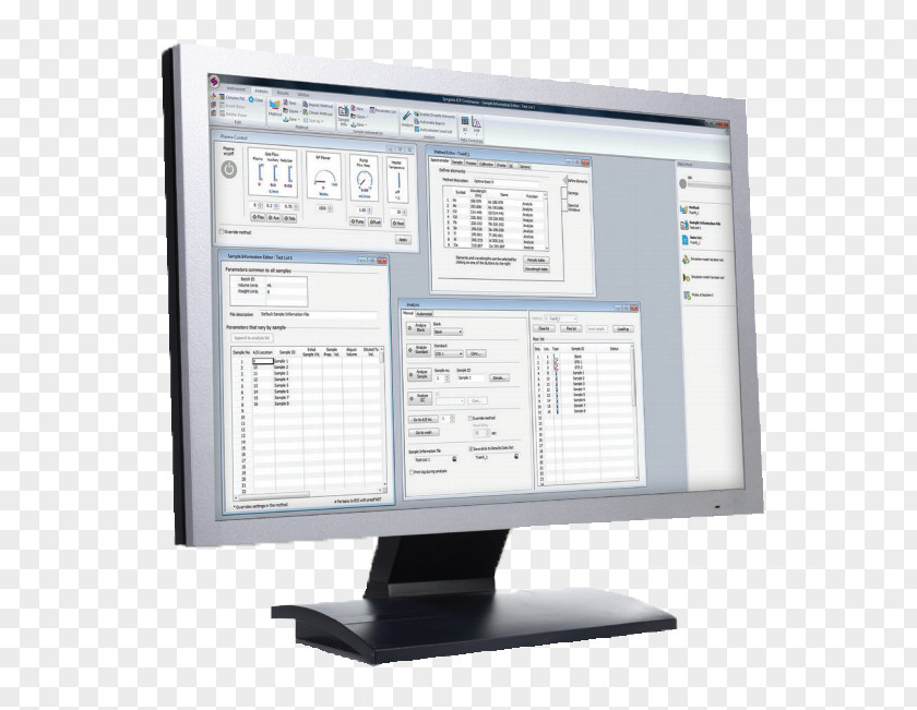 Computer Monitors Inductively Coupled Plasma Mass Spectrometry Software Syngistix Inc. PerkinElmer PNG