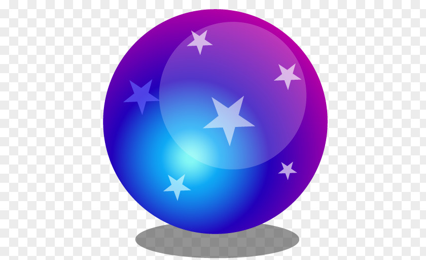 Magic Ball Electric Blue Purple Symbol Sky PNG