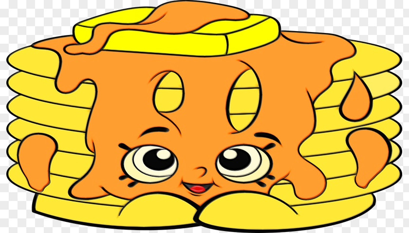 Pleased Cartoon Orange PNG