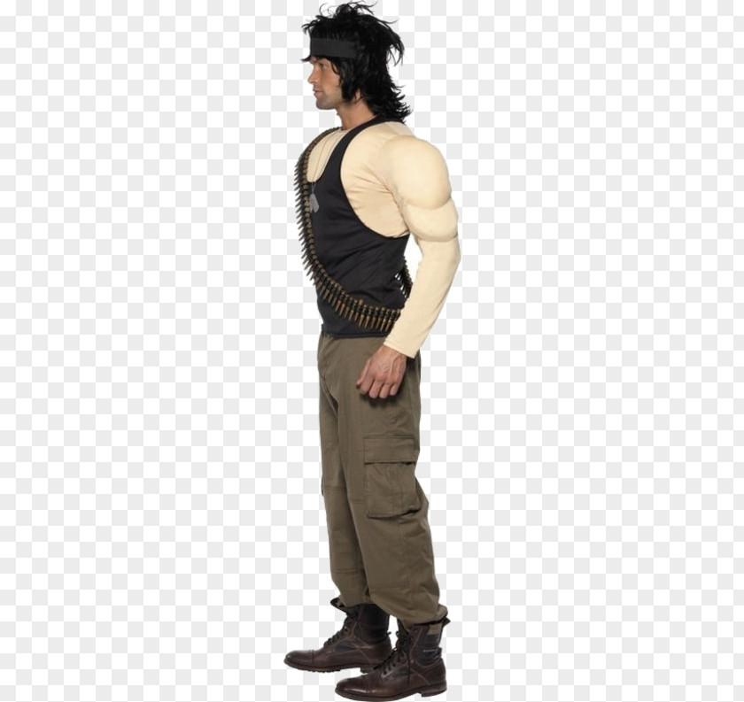 Rambo John Costume Party Headband PNG