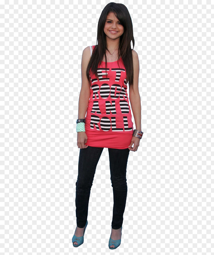Selena Gomez T-shirt Shoulder Leggings Sleeve PNG