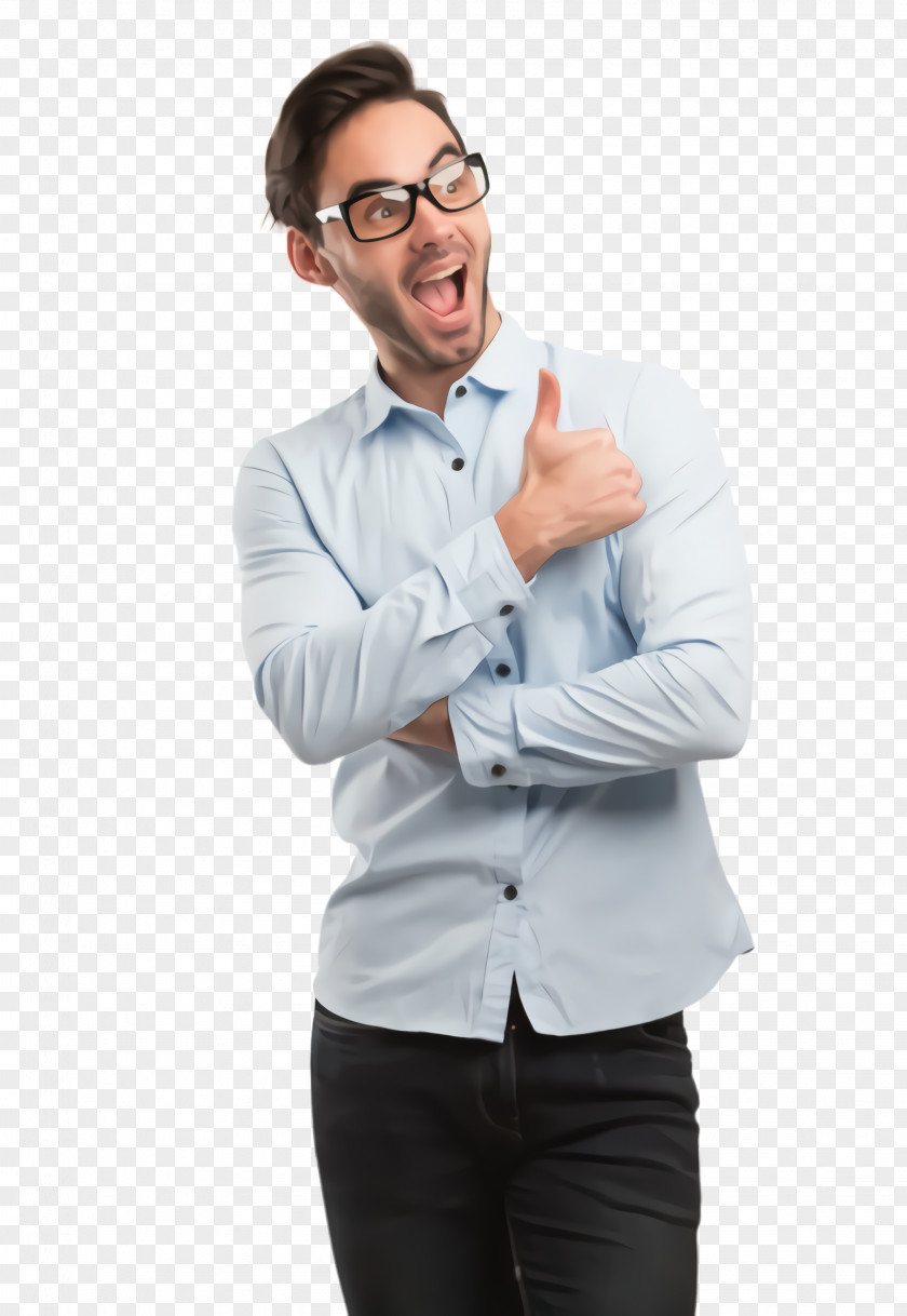 Businessperson Outerwear Glasses PNG