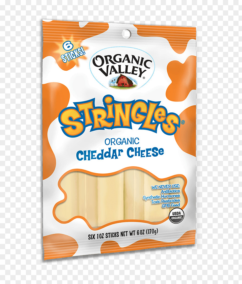 Cheese Organic Valley Stringles String Milk Food PNG