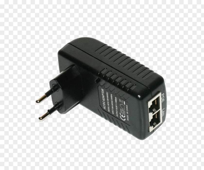 Computer Power Over Ethernet Converters IEEE 802.3af Adapter PNG