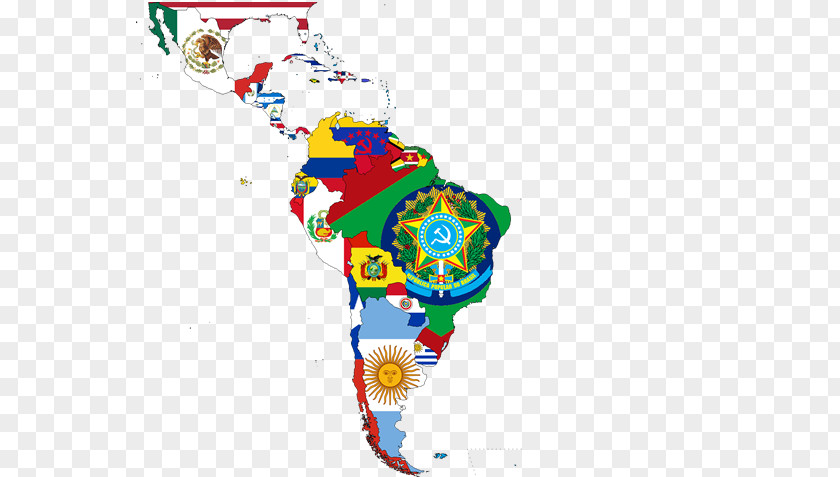 Latin American United States Mexico Flag Las Banderas Map PNG