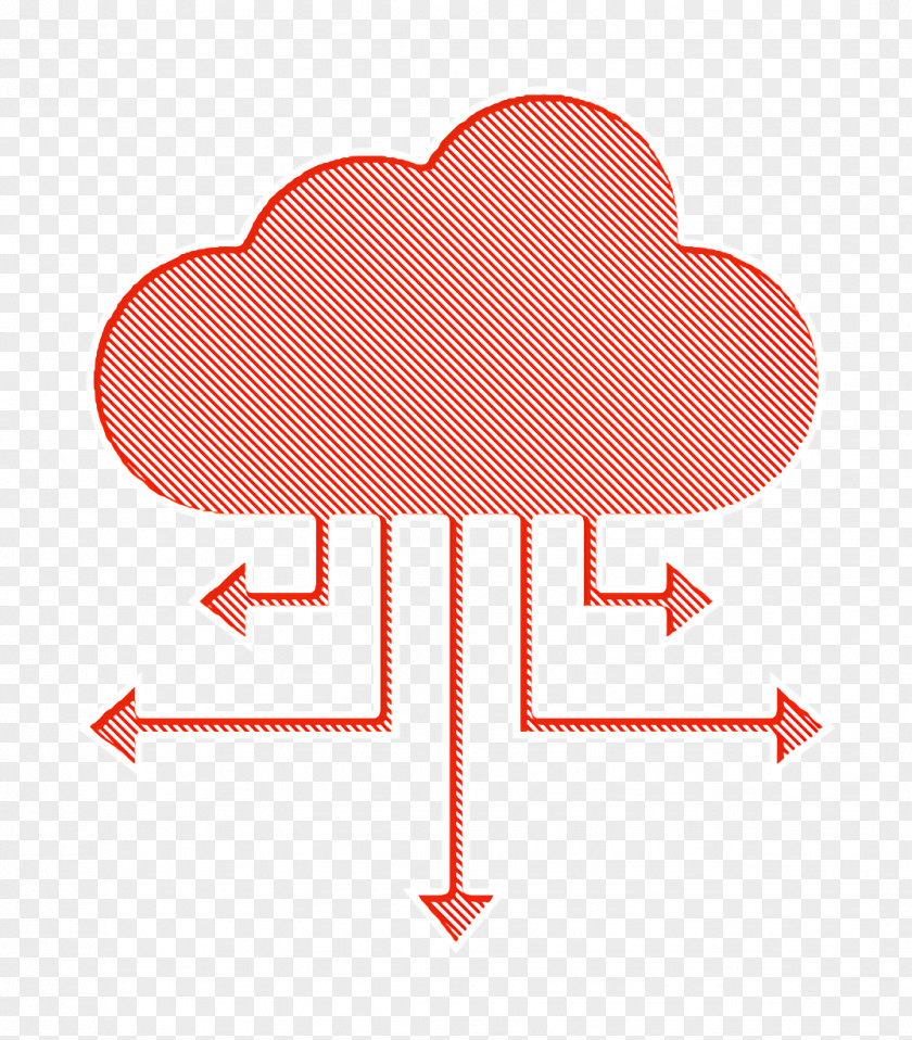 Data Icons Icon Arrows Cloud PNG