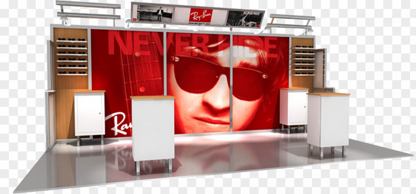 Exhibition Booth Design Marketing Brand PNG