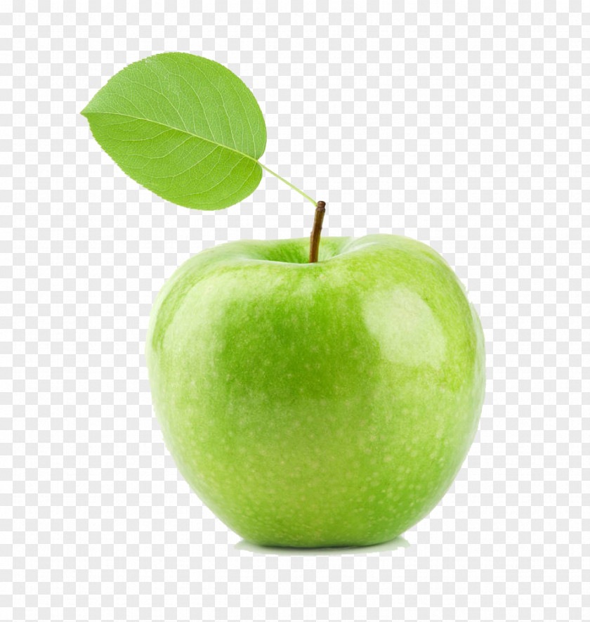 Green Apple Features Granny Smith Leaf PNG