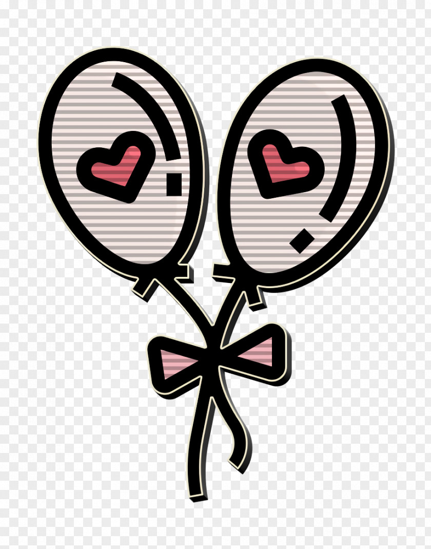 Love Icon Wedding Balloon PNG