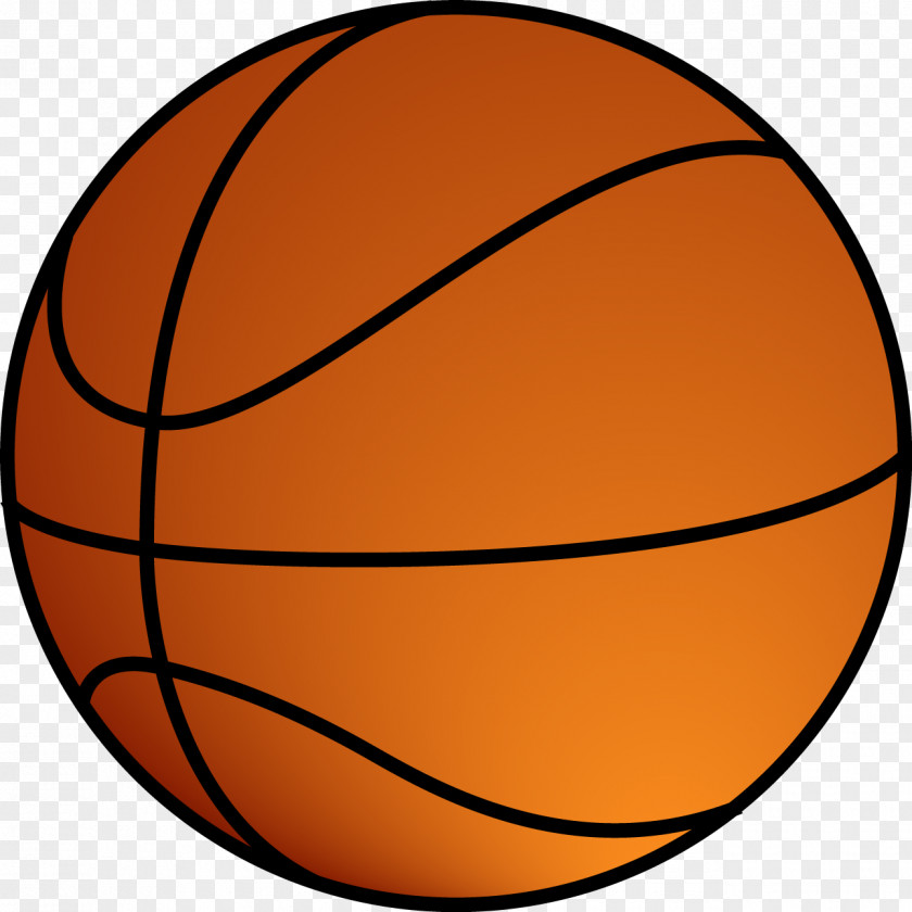 Cartoon Basketball Sport Clip Art PNG