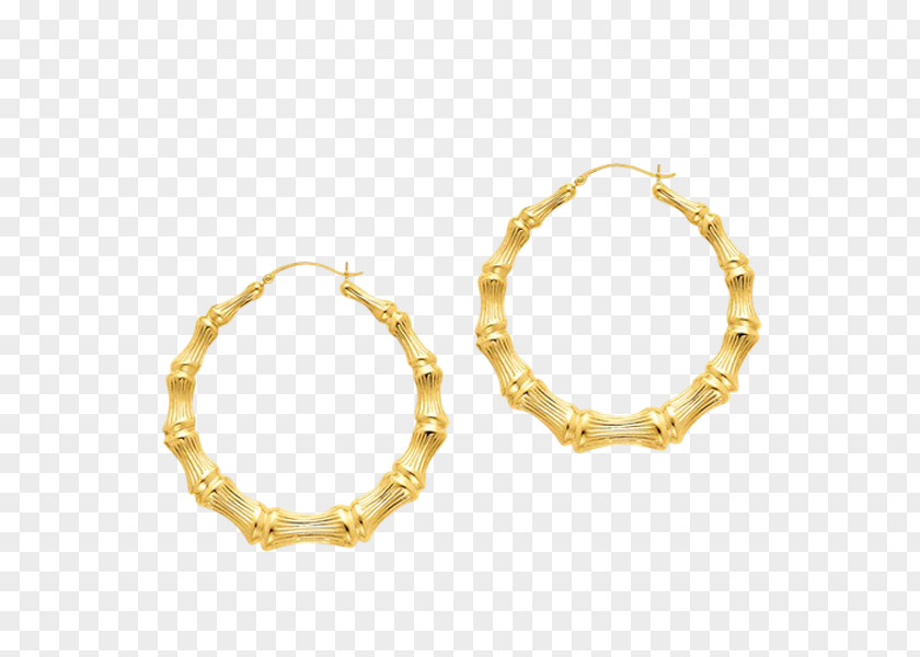 Jewellery Earring Colored Gold 14K Yellow PNG