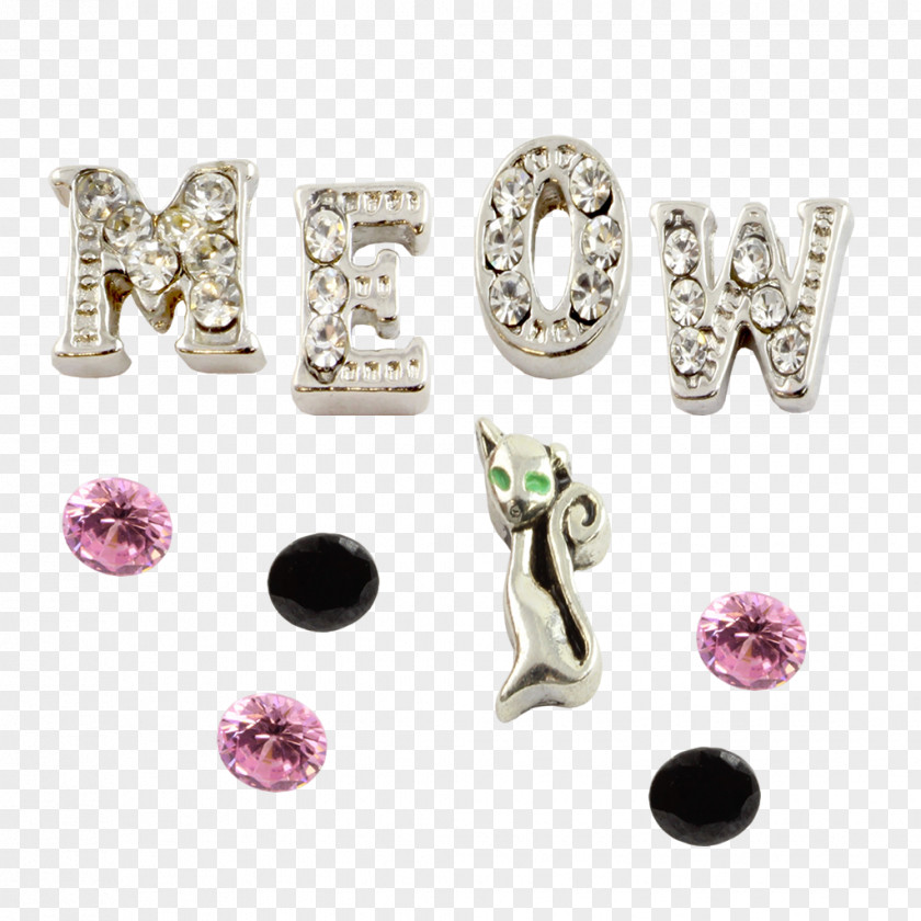 Jewellery Earring Meow Silver Jewelry Design PNG
