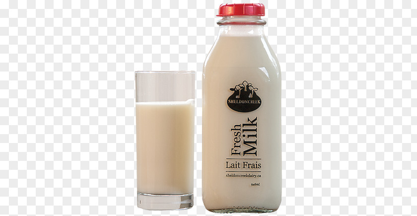 Milky Way Farm Milk Cattle Dairy Products Bottle PNG
