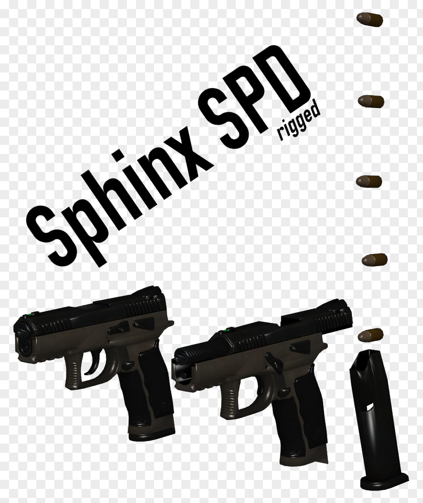 Sphinx SDP Airsoft Guns Firearm Product Design PNG