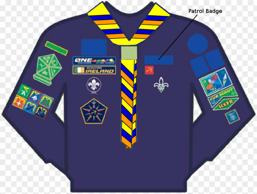 T-shirt Cub Scout Scouting Ireland Badge PNG