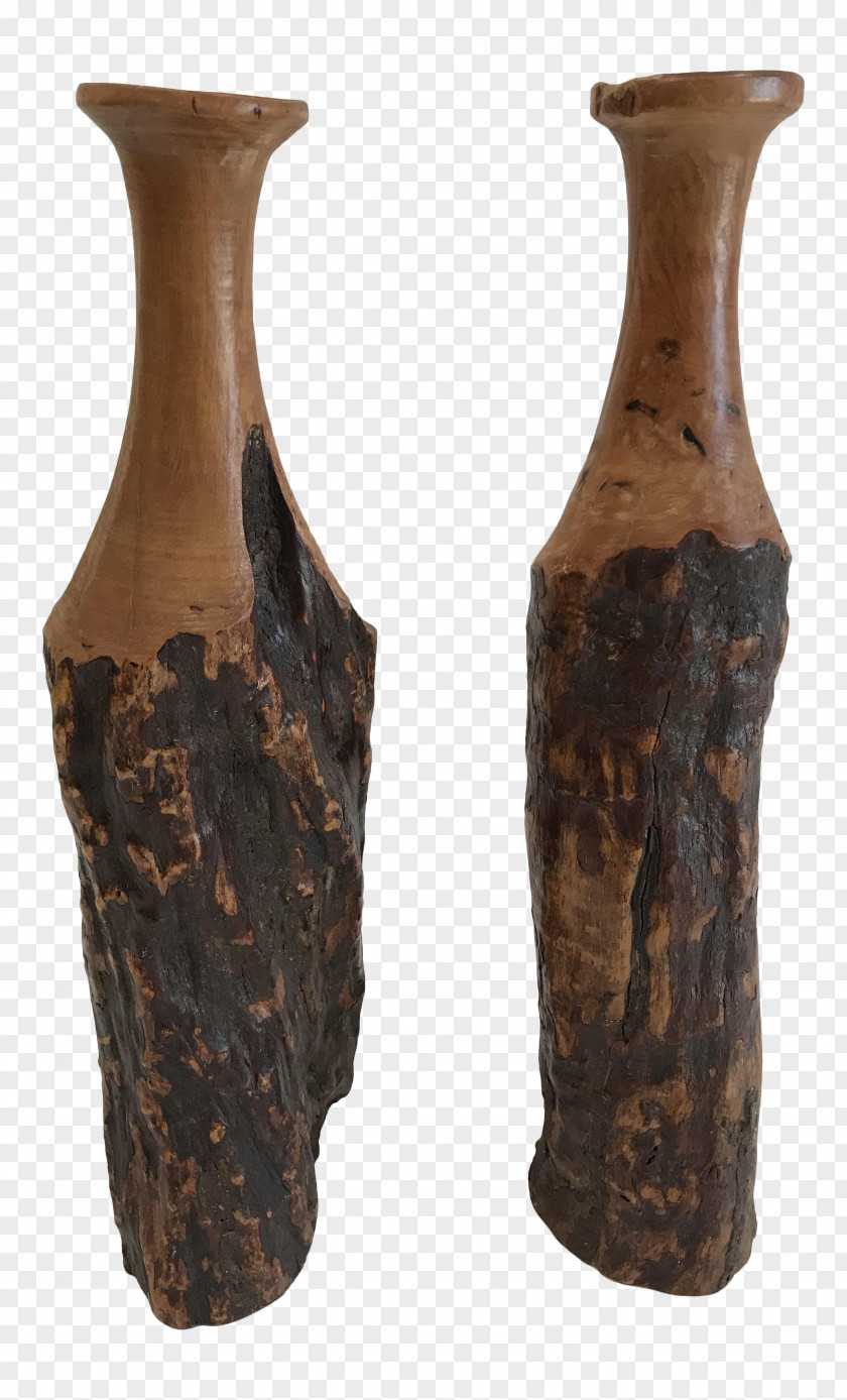 Wood Vases Vintage Vase PNG